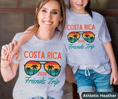 Looking for a cute, matching set of family trip vacation shirts for a Costa Rica Holiday in 2024 for the all ages?   If you are looking for a unique way to commemorate your upcoming friends or family vacation? Look no further than our custom family vacation shirt! Whether you're planning a cruise, a beach trip, or a Christmas  vacation, our shirts are perfect for capturing all the memories together. Plus, our designs are totally customizable with your family name and location of your trip - so y Family Matching Cotton Tops For Beach Season, Casual Cotton Tops For Family Vacation, Cotton Tops For Family Vacation, Summer Graphic Print Top For Family Trip, Summer Letter Print Tops For Family Trip, Graphic Print Summer Top For Family Trip, Family Matching Graphic Print Tops For Vacation, Graphic Print Top For Summer Family Trip, Fun Cotton Tops For Family Vacation