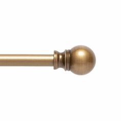 an image of a gold curtain rod