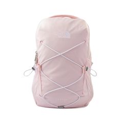 The North Face Jester Backpack - Purdy Pink | Journeys Northface Backpacks Jester, North Face Backpacks For School, Cute Backpacks North Face, Pink Moss North Face Backpack, Lululemon Pink Backpack, Baby Pink Backpack, Purdy Pink North Face Backpack, Pink Jester Backpack, North Face Backpack School Pink