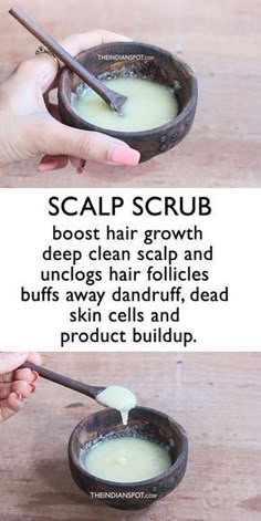 Diy Hair Growth, Hair Growth Tonic, Growing Hair, Makeup Tip, Scalp Scrub, Boost Hair Growth, Baking Soda Shampoo, Grow Hair Faster, For Hair Growth