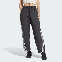 adidas Women's Lifestyle Future Icons 3-Stripes Woven Pants - Black adidas US Women Lifestyle, Adidas Online, Pants Black, Black Adidas, Adidas Women, Black Pants, The Future, Online Shop, On Sale