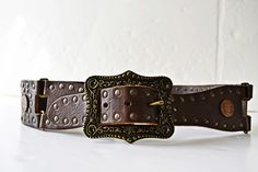 width 2 1/2 inches (6.5 centimeters), minimum size 33 inches (85 cm) maximum 37 inches (94 cm) Anna biagini, leather belt, brown belt, wide belt, size 85, anna biagini, italy belt, bogem belt, boho belt, big buckle, belt with buckle Bohemian Antique Belt Buckles For Festivals, Antique Brown Belt Buckle For Festival, Brown Antique Buckle Belt Buckles For Festival, Adjustable Vintage Corset Belt, Adjustable Vintage Corset Belt With Removable Feature, Bohemian Adjustable Belt With Antique Buckle, Adjustable Bohemian Belt With Antique Buckle, Adjustable Brown Corset Belt With Matching Belt, Adjustable Brown Belts With Antique Buckle