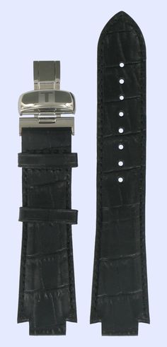 Tissot L860/960K - T-Trend Watch Band T600013130 Black Leather 13 mm TXL - TXS Classic Formal Watch Bands, Classic Black Rectangular Watch Bands, Classic Black Watch With Leather Strap, Classic Black Watch Bands For Business, Black Timeless Watch With Bracelet Strap, Timeless Black Watch With Bracelet Strap, Formal Black Watches With Bracelet Strap, Formal Black Watch With Bracelet Strap, Luxury Black Watch Accessories With Stainless Steel Clasp