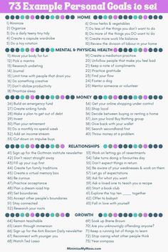 Helpful list of 80 example personal goals to inject more joy & meaning into your life - The right personal goals can take your life from ordinary to extraordinary! Goals For Every Month, Personal Goals List Ideas, Life Goals Inspiration, Joy Meaning, Productive Tips, List Of Hobbies, List Of Goals, Life Admin