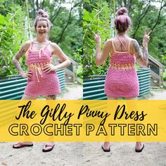 the girly party dress crochet pattern