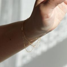 Spun Gold Bracelet, Catbird x The Met Catbird Jewelry, Gold Chain Bracelet, Solid Gold Chains, Gold Bracelet Chain, Delicate Bracelet, Chain Bracelet, Gold Chain, Gold Chains, Spinning