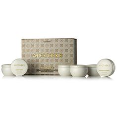 the apothhere gift set includes three creams and one body lotion