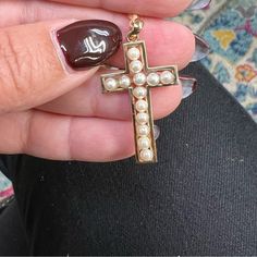 Vintage 14k Yellow Gold And Pearl Cross Pendant. 2.5 Grams. Please Feel Free To Contact Me For Any Questions! Check Out My Other Listings For Louis Vuitton, Gucci, Christian Dior, Chanel, Tiffany, Free People, Anthropologie, Juicy Couture, Purses, Earrings, Rings, Bracelets, Wallets, Brooches, Pins, Charms, Watches, Sunglasses, Bags, Shoes. New To Poshmark? Use Code Apictureframe To Sign Up, And Receive $10 Off Of Your 1st Order. Elegant Cross-shaped Pearl Pendant Jewelry, Elegant 14k Stamped Cross Pendant Jewelry, Elegant Pearl Cross Pendant Jewelry, Elegant Pearl Pendant Cross Jewelry, 14k Gold Cross Jewelry In White, White 14k Gold Cross Jewelry, Elegant White Cross Pendant Jewelry, Luxury White Cross Jewelry, Classic White Cross Pendant Jewelry