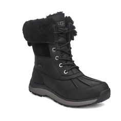 BLACK Adirondack Ugg Boots, Waterproof Uggs, Ugg Adirondack, Mens Skechers, Weather Boots, Cold Weather Fashion, Stylish Boots, Womens Clarks, Winter Shoes