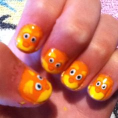 Lorax Costume, Lorax Party, Cute Simple Nails, Summery Nails, Funny Pix, Nails Spring, The Lorax, Cute Nail Art, Nails Coffin