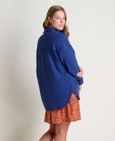 Why shouldn’t every layer have t-shirt softness? We love this shirt jacket for its cozy knit jersey lining, metal snaps and swoon-worthy drape. Pretty sure you’ll feel the same. Long Sleeve Tops With Snap Buttons For Layering, Blue Snap Button Tops For Fall, Blue Snap Buttons Tops For Fall, Blue Tops With Snap Buttons For Fall, Blue Long Sleeve Shacket For Everyday, Pacific Blue, Cozy Knit, Womens Size Chart, Cozy Knits