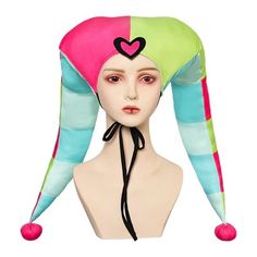 Helluva Boss Hazbin Hotel TV Fizzarolli Cosplay Hat Halloween Carnival Costume Props · Material: Milk Protein Fiber · Including: Hat Shipping:   1. Processing Time: 7-15 days. 2. Standard Shipping: 10-15 days. 3. Fast Shipping: 3-5 days. 4. Attention: for quick use arriving, make sure you will choose fast shipping! Fizzarolli Hat Pattern, Red Harajuku Costume Accessories, Harajuku Style Halloween Costume Accessories, Rave Costume Accessories For Cosplay And Halloween, Fantasy Costume Accessories For Halloween Role Play, Fantasy Costume Accessories For Halloween, Fantasy Role Play Costume Accessories For Halloween, Fantasy Halloween Costume Accessories For Role Play, Green Cosplay Costume For Halloween Themed Events