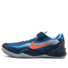 Nike Kobe 8 System 'Blitz Blue' 555035-401 (SNKR/Basketball) Kobe 8, The Court, Ice Blue, Basketball, Mesh, Nike, Sneakers, Blue