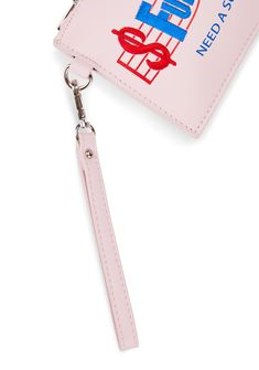 cuz you can't be a princess if you're poor, bb! Seek some sweet arrangements with this sugar coated coin purse that has a top zip closure, a detachable wrist strap, and sassy graphic embroidery that'll have the funds flowin' forever. Pink Pouch Wristlet With Strap, Pink Pouch Wristlet With Wrist Strap, Pink Wallet With Wrist Strap As Gift, Pink Pouch Wristlet With Zipper Closure, Pink Wristlet For Daily Use, Pink Wristlet With Wrist Strap For Daily Use, Pink Wristlet With Zipper Closure As Gift, Pink Wristlet With Zipper For Daily Use, Pink Wristlet With Zipper Closure For Daily Use