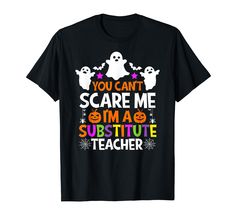 PRICES MAY VARY. Solid colors: 100% Cotton; Heather Grey: 90% Cotton, 10% Polyester; All Other Heathers: 50% Cotton, 50% Polyester Imported Pull On closure Machine Wash You Can't Scare Me I'm A Pre-k Teacher Halloween Gifts T-shirt. Perfect Halloween Gifts for Teacher, Preschool Teacher, Pre-k Teacher, Kindergarten Teacher, Grade Teacher, High School Teacher, Middle School Teacher on Halloween, Thanksgiving, Christmas You Can't Scare Me I'm A Pre-k Teacher Halloween T-Shirt. Great Gift for Hallo Halloween Teacher Shirts, Teacher Halloween Costumes, Teacher Costumes, Teacher Halloween, Second Grade Teacher, Teachers Halloween, Halloween Tshirt, Preschool Teacher, T Shirt Costumes