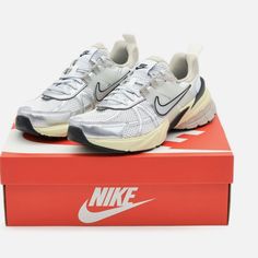 Nike Women's V2k Run Shoes Color: Silver/Black Brand : Nike Run Shoes, Courier Service, Silver Shoes, Shoes Color, Womens Shoes Sneakers, South Korea, Black Silver, Hong Kong, Nike Shoes