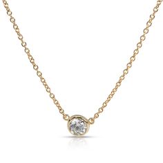 Tiffany & Co. Diamonds By The Yard Diamond Necklace In 18k Yellow Gold 0.30 Ctw Tiffany &Amp; Co. Diamonds By The Yard, Tiffany & Co., Diamond Necklace, Bag Lady, Diamonds, Yellow Gold, Yard, Shoulder Bag, Yellow