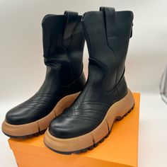 Elevate Your Winter, Summer, Fall, Or Spring Style With These Chic Celbreez Platform Boots For Women. These Boots Feature A Chunky Heel And Round Toe Design That Provides Both Comfort And Style. The Black Color And Sleek Design Make It Perfect For Any Casual Occasion. These Boots Are Available In Various Sizes To Fit Your Needs. Step Out In Style With These Celbreez Platform Boots For Women. Womens Chunky Heels, Spring Style, Boots For Women, Toe Designs, Platform Boots, Chunky Heel, Shoes Heels Boots, Summer Fall, Chunky Heels