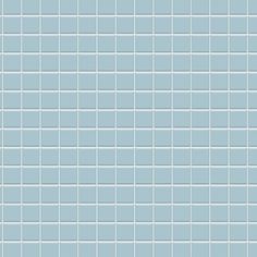 a blue tiled wall with small squares