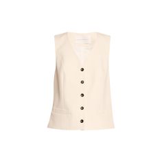 MARIA MCMANUS high twist Japanese cotton vest with front darts V neckline; button front Sleeveless Welt pockets Tailored fit Organic cotton Made in USA Cotton Vest, Japanese Cotton, V Neckline, Bergdorf Goodman, Welt Pockets, Welt Pocket, Made In Usa, Tops Designs, Organic Cotton