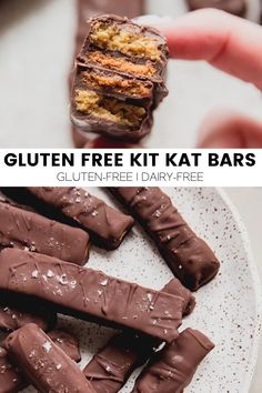 the gluten free kitkat bars are ready to be eaten