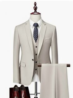 Mens Business Casual, Business Casual Suit, Wedding Dress Suit, Evening Suit, Groom Wedding Dress, Formal Coat, Boutique Suits