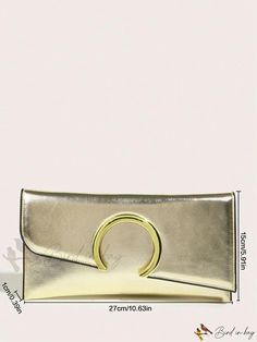 Bird in Bag - Medium Flap Envelope Bag Chic Envelope Bags For Office, Modern Envelope Bag With Magnetic Closure, Modern Envelope Party Bag, Elegant Envelope Bag With Fold Over Clasp, Envelope Office Bag With Magnetic Closure, Chic Envelope Shoulder Bag With Magnetic Closure, Trendy Envelope Bag For Formal Occasions, Gold Envelope Shoulder Bag For Daily Use, Gold Envelope Clutch For Everyday Use