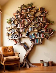 Floating Bookshelf, Tree Bookshelf, Tree Shelf, Corner Bookshelves, Driftwood Branch, Solid Wood Shelves, Furniture Bookshelves, Wall Bookshelves, Wood Tree