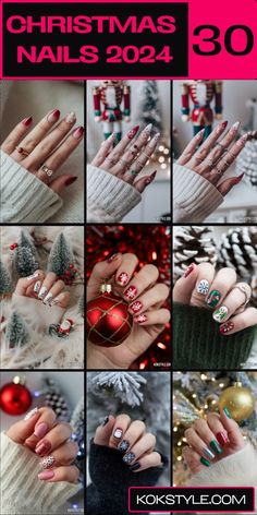 Make your holiday season merry and bright with the best Christmas nails of 2024. Discover 30 stunning designs that will elevate your winter style. From subtle and simple looks to trendy red and white art designs, you'll find plenty of inspo. Explore cute, short, and easy ideas that are perfect for the holidays. Whether you prefer blue, pink, or classic gel styles, these Christmas nails offer endless inspiration. Let your nails become the star of the season with these gorgeous holiday-ready designs. Best Christmas Nails, Thanksgiving Nails, Blue Snowflakes, Holiday Ready, Bright And Beautiful