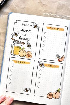 30+ Super cute YELLOW weekly spread ideas for your bullet journal #bujotheme #bulletjournal #weeklyspread #bujoideas Buttlet Journal Ideas, Yellow Journal Ideas, Yellow Notes, Crazy Laura, Bullet Journal Banner