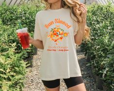 Crafted with love and a nod to retro aesthetics, this shirt is a delightful addition to your wardrobe. Its whimsical design features ripe oranges basking in the sun, evoking a sense of warmth and nostalgia. Perfect for those who adore all things cute and timeless! Whether you're strolling through a farmer's market or simply lounging with friends, this tee promises to brighten your day with its cheerful motif and soft, breathable fabric. Pair it effortlessly with your favorite jeans or a flowy skirt for a look that's effortlessly chic. Bring a slice of sunshine wherever you go with our "Sun Kissed Oranges" shirt -- because life's too short not to be sweet and stylish! Add it to your cart today and let the citrusy charm elevate your everyday adventures. 🧡 The soft-washed, garment-dyed fabri Men Boho, Fruit Aesthetic, Fruit Shirt, Fruit Summer, Boho Men, Boho Cottagecore, Everyday Adventures, Cute Fruit, Orange Shirt