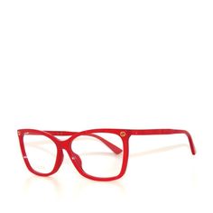 Authentic & Brand New Comes With Original Packaging. Designer Red Gucci Sunglasses, Gucci Frames, Turquoise Branding, Red Eyeglasses, Pink Eyeglasses, Gucci Eyeglasses, Gucci Glasses, Black Cat Eyes, Black Rectangle