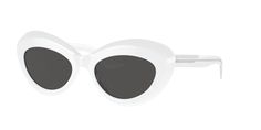 New to the Oliver Peoples Khaite collaboration, 1968C is a glamorous, vintage inspired shape reinterpreted for the modern woman. The bold acetate accentuates the upswept top line and the rounded plastic cut. Offered in the recognizable Oliver Peoples Khaite color palette and features exclusive details dedicated to the collaboration. White Cat Eye Sunglasses For Formal Occasions, Formal White Cat Eye Sunglasses, White Polarized Sunglasses For Evening, Chic White Evening Sunglasses, Elegant Optic White Sunglasses With Tinted Lenses, White Sunglasses With Gradient Lenses For Evening, Chic Optic White Polarized Sunglasses, Chic Optic White Sunglasses With Polarized Lenses, Chic Optic White Sunglasses With Gradient Lenses