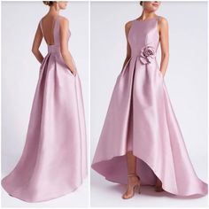 Long Gown For Short Women, High Tea Dress, Peach Gown, Formal Dress Patterns, Robes D'occasion, Dinner Dress Classy, Classy Dress Outfits, Formal Dresses For Weddings, Pretty Prom Dresses