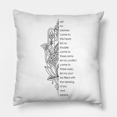 Beautiful Hamsa (Khamsa) Hand with beautiful prayer. Crist sharp image, a lot of details. -- Choose from our vast selection of throw pillows to match with your desired size to make the perfect custom pillow. Pick your favorite: Movies, TV Shows, Art, and so much more! Available in extra small, small, medium, large. For beds, couches/sofas, love seats, and chairs. Perfect for decoration. Prayer Pillow, Beautiful Prayers, A Prayer, Hamsa Hand, Pillow Design, Custom Pillow, Custom Pillows, Sofa Couch, Love Seat