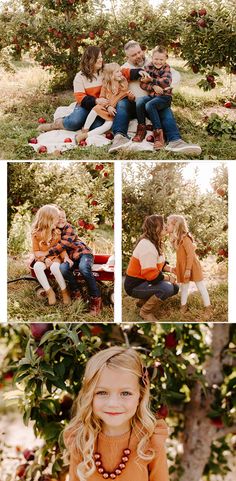 Apple Tree Family Photos, Fall Family Photos Mini Sessions, Family Pictures Apple Orchard, Fall Farm Photoshoot Family, Fall Greenhouse Mini Sessions, Fall Family Photos Apple Orchard, Family Apple Picking Outfits, Picking Apples Outfit, Family Photo Outfits Fall Apple Orchard