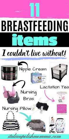 breastfeeding items i couldn't live without info - click to see them