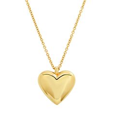 This heart necklace is designed to be worn in two ways depending on your look: one side features solid gold and the other features a little sparkle. Wear on its own or layer with your favorite pieces. Available in 14K White, Yellow, and Rose Gold Diamond weight = 0.25 carats Chain length = 18-20in adjustable Everyday Yellow Gold Heart Necklace, Yellow Gold Heart Necklace For Keepsake, Yellow Gold Heart Necklace Keepsake, Everyday Yellow Gold Heart Necklace With Heart Detail, Yellow Gold Heart Cut Necklace For Keepsake, Yellow Gold Double Heart Necklace For Keepsake, Yellow Gold Double Heart Necklace Keepsake, Yellow Gold Double Heart Keepsake Necklace, Keepsake Yellow Gold Double Heart Necklace