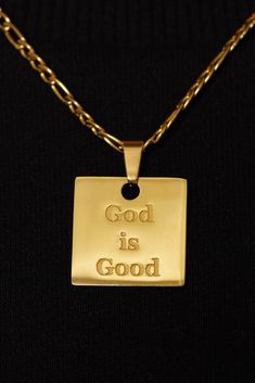 Jesus Merch, God Necklace, Spiritual Style, Christian Clothing Brand, Christian Accessories, Feeling Low, Girl God, Meaningful Necklace, Faith Necklace