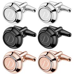 PRICES MAY VARY. 【PERSONALIZED DESIGN】Customized cufflinks engraved with initials make you look stunning. Cufflinks Size: 0.63in (16mm), easy to match your shirts or other formal, business attire. 【EXQUISITELY DETAILS】Made of high quality brass with high-polished finish, these cuff links catch the light beautifully and add a touch of shine to your outfit. 【CUFFLINKS FOR MEN】An perfect gift choice for yourself, husband, father and other male friends on occasions such as Wedding, Birthday, Father’ Formal Business Attire, Male Friends, Birthday Father, Mens Cufflinks, Shirt Cuff, Wedding Shirts, 26 Letters, Formal Business, Cufflinks Men