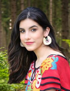 These earrings reflect the cultural traditions of indigenous artisans from Chiapas Mexico. It can take up to an hour to finish every pair. We know you're going to love them as much as we do! They are lightweight and add a pop of color to any outfit. Easy to wear from day to night.  As a special thank you every shipment will receive a FREE GIFT!! Thank you for visiting - Gracias por visitarnos!  Be sure to favorite our shop to get updates on all our new items! Traditional Multicolor Hoop Earrings For Festivals, Traditional Multicolor Fair Trade Earrings, Traditional Multicolor Handwoven Earrings, Traditional Handwoven Multicolor Earrings, Traditional Multicolor Earrings For Festival, Traditional Multicolor Festival Earrings, Artisan Earrings For Festivals, Fair Trade Artisan Earrings, Traditional Red Hoop Earrings