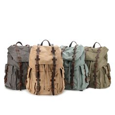 Cotton Canvas Backpack for Outdoor Waterproof Backpack For Camping, Practical Waterproof Backpack For Adventure, Khaki Waxed Canvas Backpack For Outdoor, Khaki Large Capacity Backpack For Outdoor Activities, Durable Backpack For Camping, Practical Khaki Backpack For Travel, Waterproof Backpack For Outdoor, Durable Standard Backpack For Camping, Durable Hiking Backpack