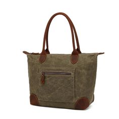 Woosir Canvas Tote Bags with Zipper Closure Large Capacity Khaki Canvas Bag For Travel, Khaki Canvas Bag For On-the-go, Casual Khaki Shoulder Bag With Canvas Lining, Khaki Canvas Hobo Bag For Travel, Large Capacity Tote Shoulder Bag For Outdoor, Khaki Shoulder Bag With Canvas Lining, Daily Use Canvas Shoulder Bag With Zipper, Outdoor Tote Bags With Zipper Closure, Travel Tote Hobo Bag In Khaki