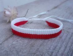 Indonesia flag bracelet Poland flag beaded wristband Monaco - Etsy Украина Handwoven Friendship Bracelets With Round Beads, Red Handwoven Bracelets As Gifts, Red Handwoven Bracelets For Gifts, Red Handwoven Bracelet As Gift, Handwoven Red Bracelets As Gift, Gift Handwoven Braided Bracelets With Round Beads, White Handwoven Beaded Bracelets As Gift, Handwoven White Beaded Bracelets For Gifts, Handmade White Beaded Bracelets For Gifts