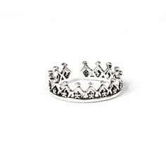 Princess Crown Ring 60% off while supplies last! 1 size fits ALL :) Rings are adjustable to fit any finger! beautiful silver color dainty and cute super limited edition item! Fast FREE SHIPPING! Trendy Silver Crystal Promise Ring, Trendy Nickel-free Silver Midi Rings, Adjustable Silver Toe Rings, Dainty Adjustable Silver Toe Rings, Adjustable Silver Dainty Toe Rings, Silver Open Ring Toe Rings, Adjustable Silver Toe Ring With Flower Design, Silver Metal Open Toe Rings, Adjustable Silver Crystal Open Ring