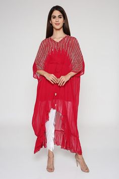 Buy Ritu Kumar Off White Wool Dori Work Kaftan With Inner Online | Aza Fashions Embellished Long Sleeve Georgette Kaftan, Embroidered Long Sleeve Georgette Kaftan, Embellished Georgette Kurta For Summer, Party Embroidered Straight Kurta Kaftan, Embroidered Straight Kurta Kaftan For Party, Elegant Straight Kurta Kaftan For Summer, Embroidered Anarkali Georgette Kaftan, Designer Georgette Kaftan With Zari Work, Embroidered Anarkali Style Georgette Kaftan