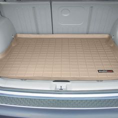 the trunk mat is clean and ready to be used