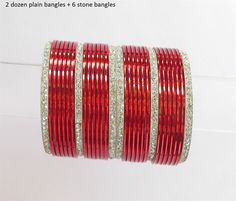 Boho Bangles, Pakistani Jewellery, Metal Bangles, Red Bangles, Indian Fashion Jewellery, Boho Bangle, Wedding Red, Bangles Set, Bangle Bracelet Set