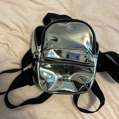 Never Used Mini Bookbag Cheap Adidas Bags For Women, Cheap Adidas Bags, Adidas Sling Bag, Mini Bookbag, Adidas Bags, Woman Bag, Festival Bag, Pink Adidas, Grey Adidas