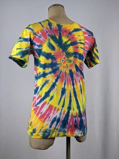 "100% Cotton Tie Dye - Hand Dyed with Love. - Unisex/Men's Small \"Bella+Canvas\" brand Tee. Slightly slim fitting in the chest and shoulders, these T-shirts are a light/medium weight tee that are very soft and comfortable.  All of our tee's are hand tied and dyed with Procion Fiber Reactive Dyes, the color will not fade, tee's pictured have already been rinsed extensively, washed and dried. About Bella+Canvas: We sought a blank T-shirt company that was eco-friendly and decided to use Bella+Canv Blank T Shirt, Shirt Company, T Shirt Company, Blank T Shirts, Ice Dyeing, Bella Canvas Tees, Tie And Dye, Tie Dye T Shirts, Clothing Company